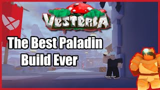 Vesteria  Best Paladin Build StatsSkills amp Armor [upl. by Jaquenette]