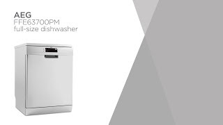 AEG FFE63700PM Fullsize Dishwasher  Stainless Steel  Product Overview  Currys PC World [upl. by Idalia620]