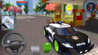 LIFE IS A GAME 105 الحياة هي لعبة Police Driving Gameplay Anasgamimgind automobile games [upl. by Lirrad]