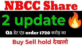 NBCC Share Latest News  NBCC Share News Today  NBCC Share Price Today  NBCC Share Target [upl. by Jehial29]