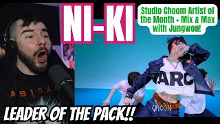 NIKI of ENHYPEN  Studio Choom Artist of the Month  Jungwon amp NiKi Mix amp Max Reaction [upl. by Atteynod125]