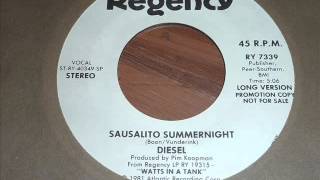 Diesel  Sausalito Summernight 45rpm long version [upl. by Odlaw]