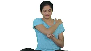 Forearm Pain Hand Pain  Fix it at Home Step 1  Anconeus Self Release and Massage [upl. by Emmalyn]