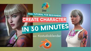 How create character in 30 minutes  Full Tutorial for Beginners [upl. by Lua29]