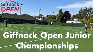 Glenlith Giffnock Junior Open  100724 [upl. by Asquith422]