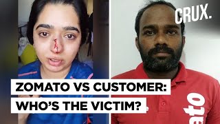 Zomato Replies To The Woman Who Alleged Delivery Man ‘Punched’ Her  Who Is The Real Victim [upl. by Sedgewinn968]