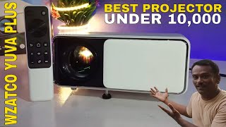 Wzatco Yuva Plus Projector 250 inch Screen Test amp Review ⚡️By Technical Reaction [upl. by Chyou150]