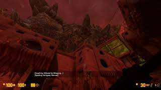 Black Mesa  Revolver Ironsights Bug  Interloper A Village Crash [upl. by Aynodal400]