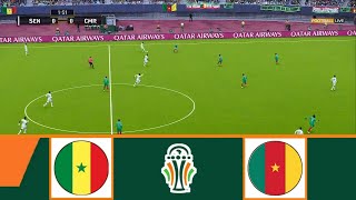 SENEGAL VS CAMEROON  AFRICA CUP OF NATIONS 20232024  FOOTBALL LIFE 2023 [upl. by Kcirrag852]