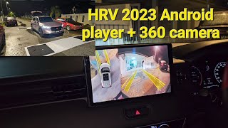 JOB BERAT  ALL NEW HRV 2023 ANDROID PLAYER  360 CAMERA [upl. by Lidstone]