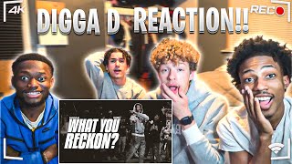 AMERICANS REACT TO UK🇬🇧 RAPPER DIGGA D x B LOVEE  WHAT YOU RECKON [upl. by Esyle]