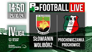 KOLEJE DOLNOŚLĄSKIE IV LIGA Słowianin Wolibórz  Prochowiczanka Prochowice  14 kolejka [upl. by Aerbma919]