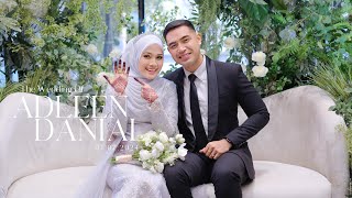 Adleen amp Danial Wedding Ceremony  Malay Wedding [upl. by Adnoryt370]