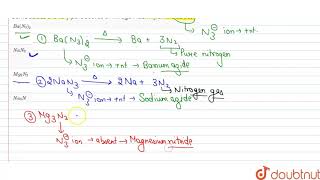 Some azides are very pure source of nitrogen Identify all the azides  12  CHEMICAL BONDINGI [upl. by Raynard]