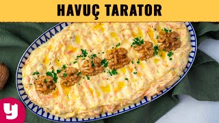 Havuç Tarator Tarifi  Nasıl Yapılır En Pratik Meze [upl. by Heger]