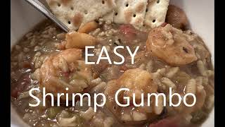 Easy Shrimp Gumbo with Zatarains and Bayou Brothers [upl. by Eelyak]