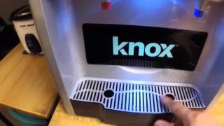 Knox Hold and Cold Water dispenser with IceMaker [upl. by Novart]