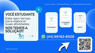 ATIVIDADE 1  CCONT  CONTABILIDADE DE ATIVIDADES ECONÔMICAS ESPECÍFICAS  542024 [upl. by Otreblon751]