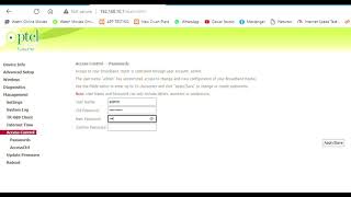 How to configure DSL modem  2022 ptcl router modem configuration setup secure password [upl. by Ainelec46]