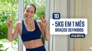 Como derreter gordura dos braços em casa  5kg em um mês  Carol Borba [upl. by Joeann]