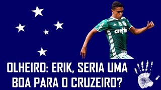 OLHEIRO ERIK DO PALMEIRAS SERIA UMA BOA PARA O CRUZEIRO [upl. by Ominoreg356]