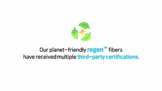 Introducing ThirdParty Certifications for regen™ fibers  Hyosung TNC [upl. by Dlonyer]