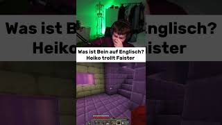 Heiko Castcrafter baited Faister Was heißt Bein auf English craftattack12 castcrafter faister [upl. by Acihsay]