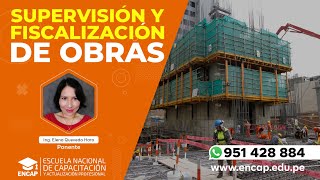 CURSO SUPERVISIÓN Y FISCALIZACIÓN DE OBRAS  2022 [upl. by Kcinomod209]