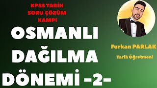 4 KPSS Tarih Genel Tekrar 4  XIX Yüzyılda Osmanlı Devleti Dağılma Dönemi 2022  Ramazan YETGİN [upl. by Damarra]