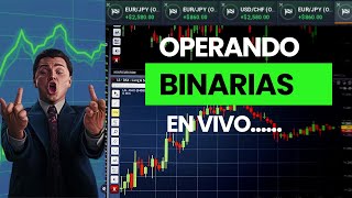 quotOperando Opciones Binarias en Vivo NO TE LO PUEDES PERDERR [upl. by Krever]