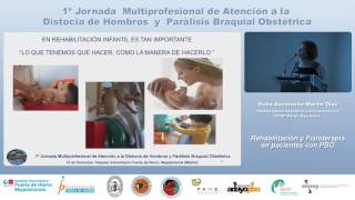 Rehabilitación y fisioterapia en pacientes con PBO Dña Ascensión Martín Díez [upl. by Josie]