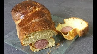 Brioche butchy  saucisse morteau au Thermomix ® quot recette facilequot [upl. by Yuhas48]