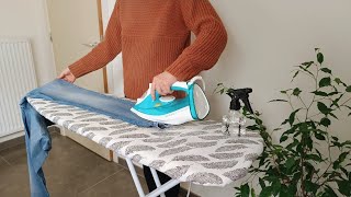 👖Ironing jeans for relaxation ASMR💆🏻‍♀️ [upl. by Bettina]