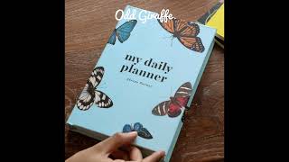 Odd Giraffes Daily Planner  Daily Plans [upl. by Blackman]