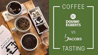 Tasting Coffee Douwe Egberts vs Jacobs Coffee [upl. by Niwri]