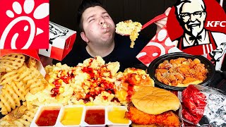 ChickFilA amp KFC • MUKBANG [upl. by Olivia]