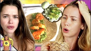 🍌I CRY REACTING TO NUTRITIONIST MODEL VALERIA WHAT I EAT IN A DAY [upl. by Aronos983]