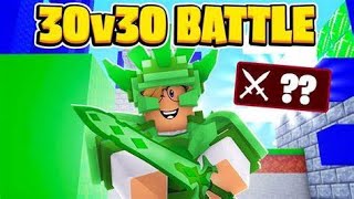 PLAYING BEDWARS 30v30 [upl. by Trish]