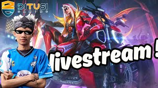 LIVE MALAM MALAM PASANG KERAMIKK  TOP UP DI DITUSI GAMING CODE YUKIDITUSI mobile legends [upl. by Newcomer]