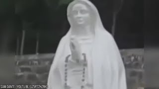 5 Virgin Mary Statues Caught Moving On Camera [upl. by Kirsteni]