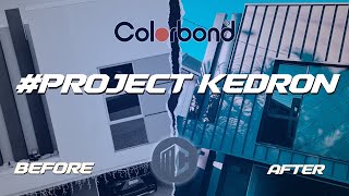 Colorbond Cladding Renovation Brisbane  ProjectKedron [upl. by Bertine]