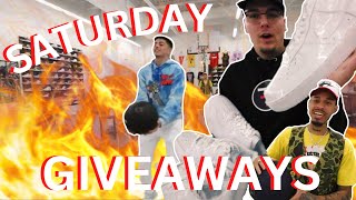 OGS UNLACED FREETHROW SATURDAYS CHALLENGE FREE AIRFORCE 1 GIVEAWAY [upl. by Attevaj]