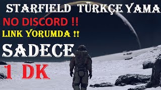 Starfield Türkçe Yama Nasıl Kurulur  Zip Dosyası  Gamepass Uyumlu  NexusMod Yok starfield [upl. by Htinnek]