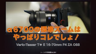 【α6000系標準ズームの決定版！】10年前のとは思えない。VarioTessar T E 1670mm F4 ZA OSS。 [upl. by Purse]