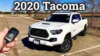 2020 Toyota Tacoma TRD Sport Review amp Drive [upl. by Kenaz]