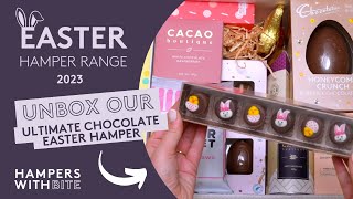 Ultimate Chocolate Easter Hamper  Easter Hampers 2023  Hampers With Bite [upl. by Yeniar988]