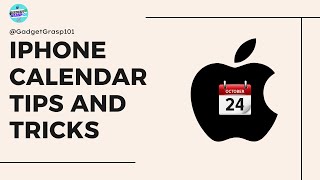 Some Awesome iPhone Calendar Tips and Tricks [upl. by Wilburt]