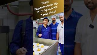 These Engineers Opened A Hit Idli Dosa Shop foodvlog bengaluru streetfood dosa idli startup [upl. by Mehala568]