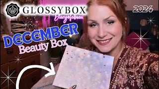 SPOILER GLOSSYBOX DECEMBER 2024 BEAUTY BOX UNBOXING  Special Christmas Edition Design [upl. by Hurff191]