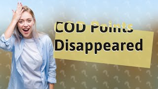 Why did all my COD Points disappear [upl. by Terbecki737]